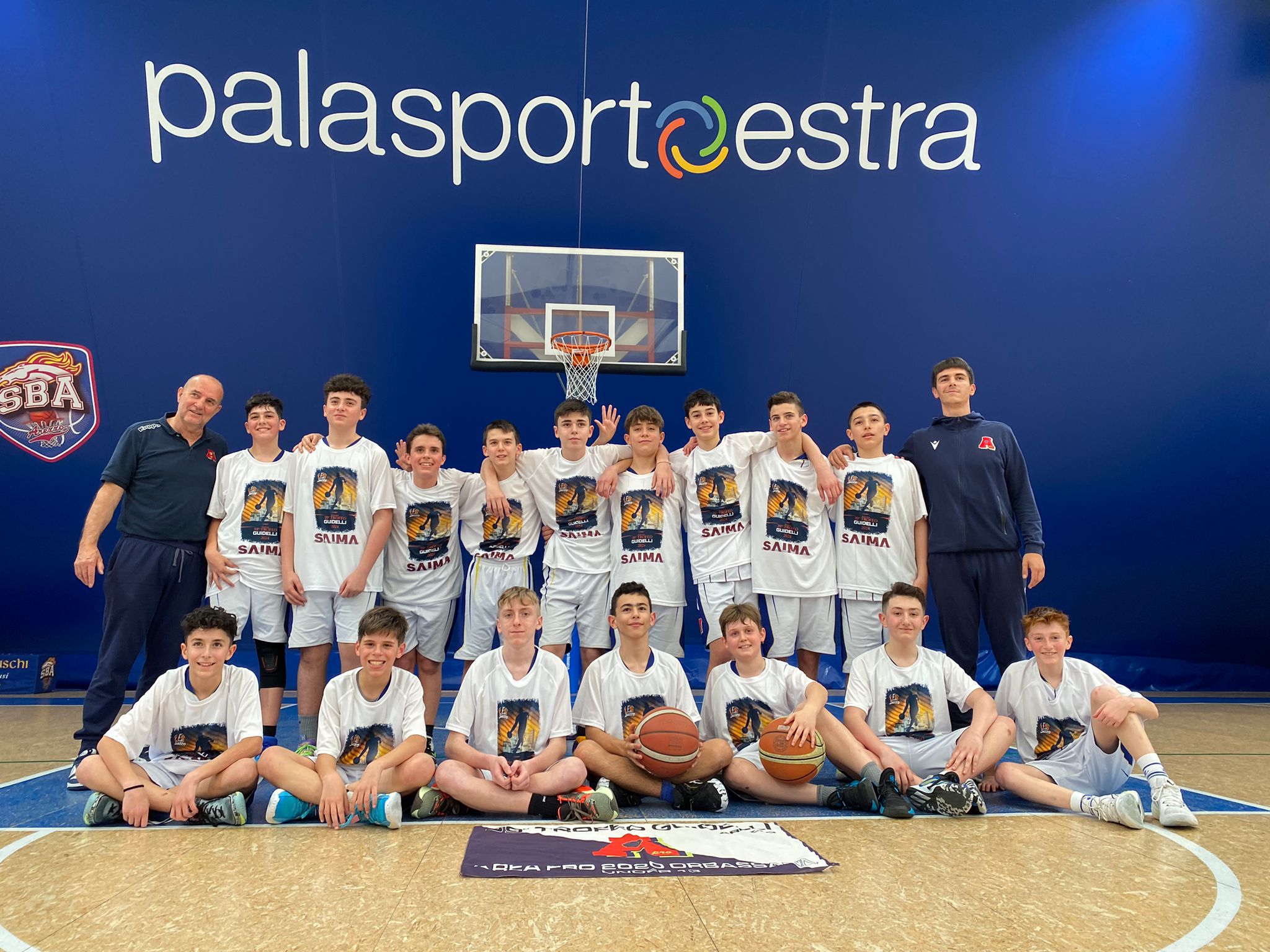 Torneo Guidelli ad Arezzo: under 13, ottima esperienza e 9°posto su 16 squadre.