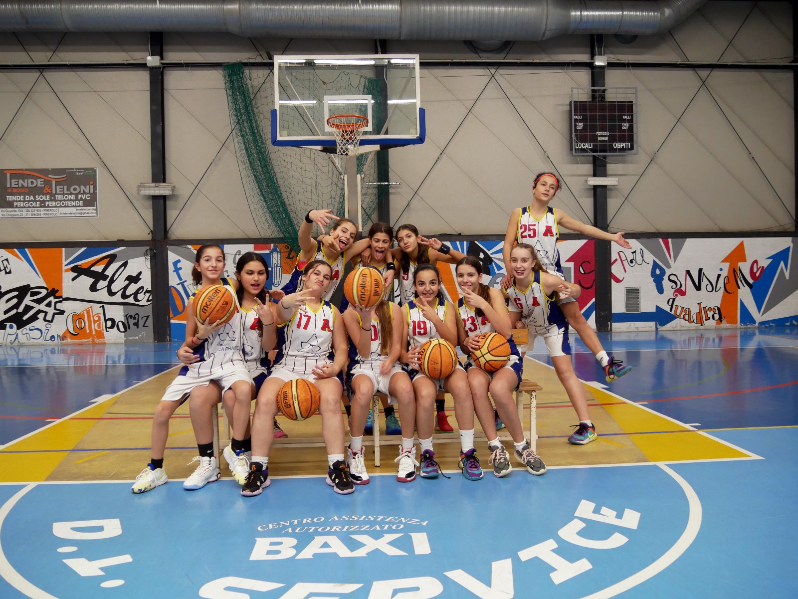 Under 14 femminile – Girone B: AreaPro ancora in rodaggio deve arrendersi a Lapolismile “Bianca”