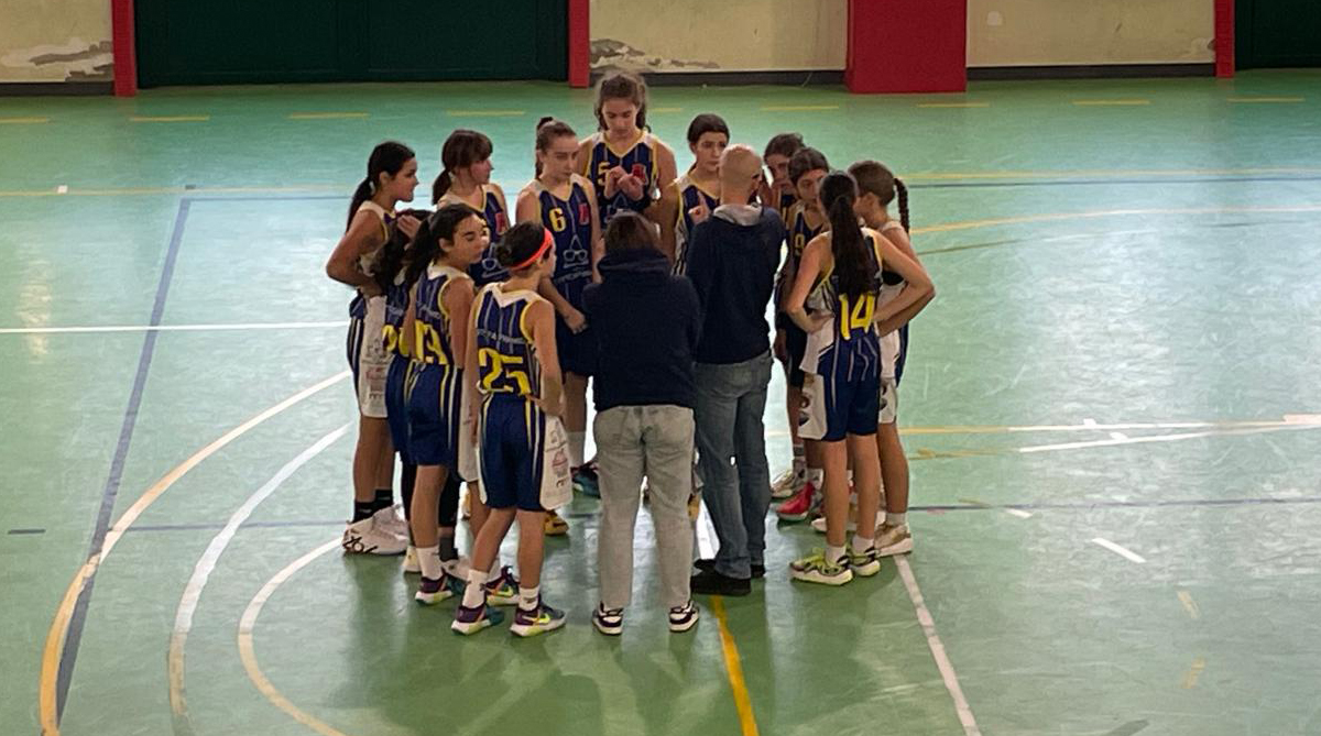 Under 14 femminile – Girone B: AreaPro ancora vincente in casa del Conte Verde