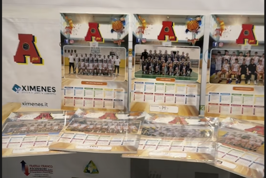 E’ arrivato il Calendario 2025 delle squadre.