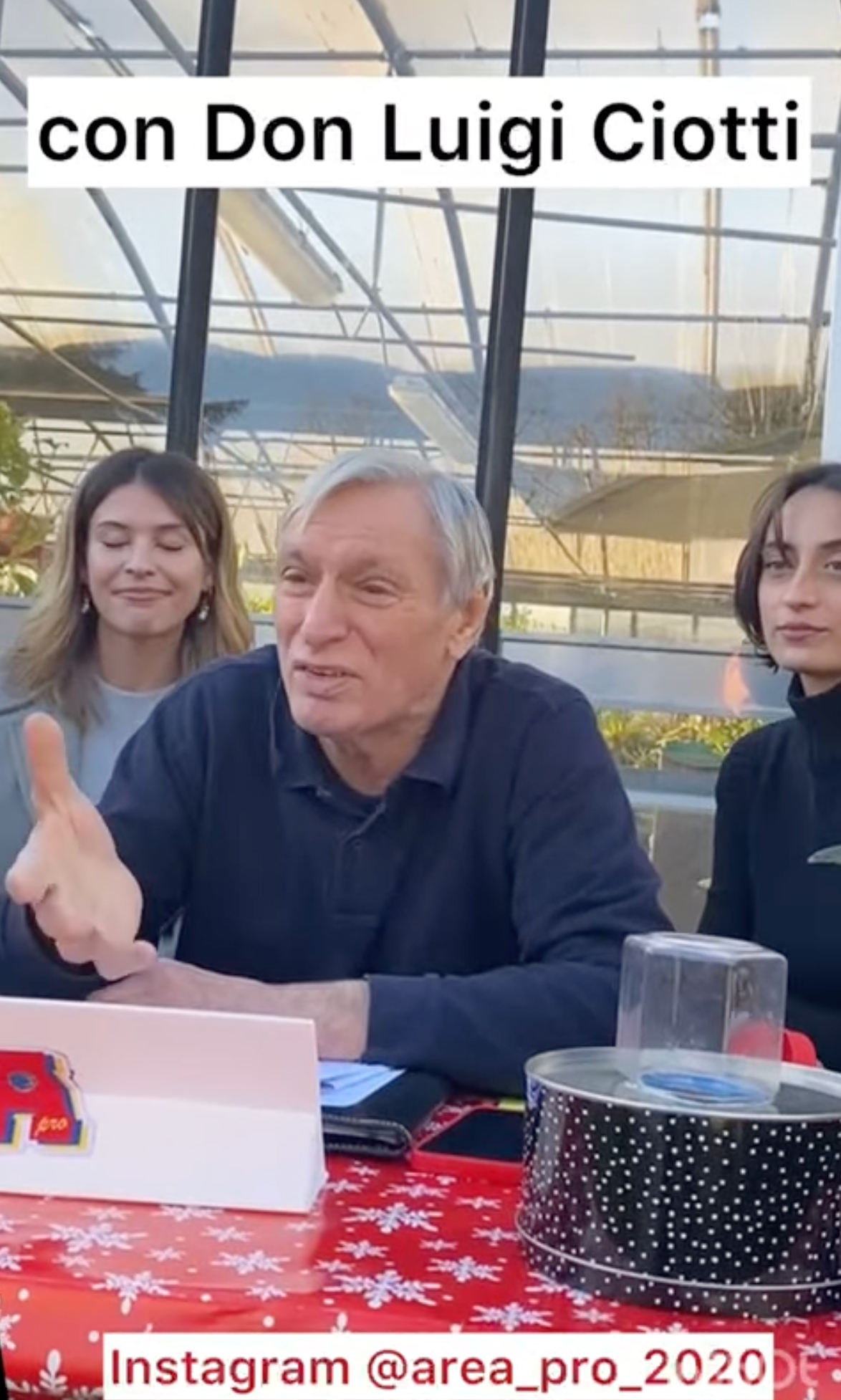 Don Ciotti conclude il calendario dell’avvento AP2020, in diretta live 24 dic 2024 ore 15.30. Collegati instagram Area Pro 2020
