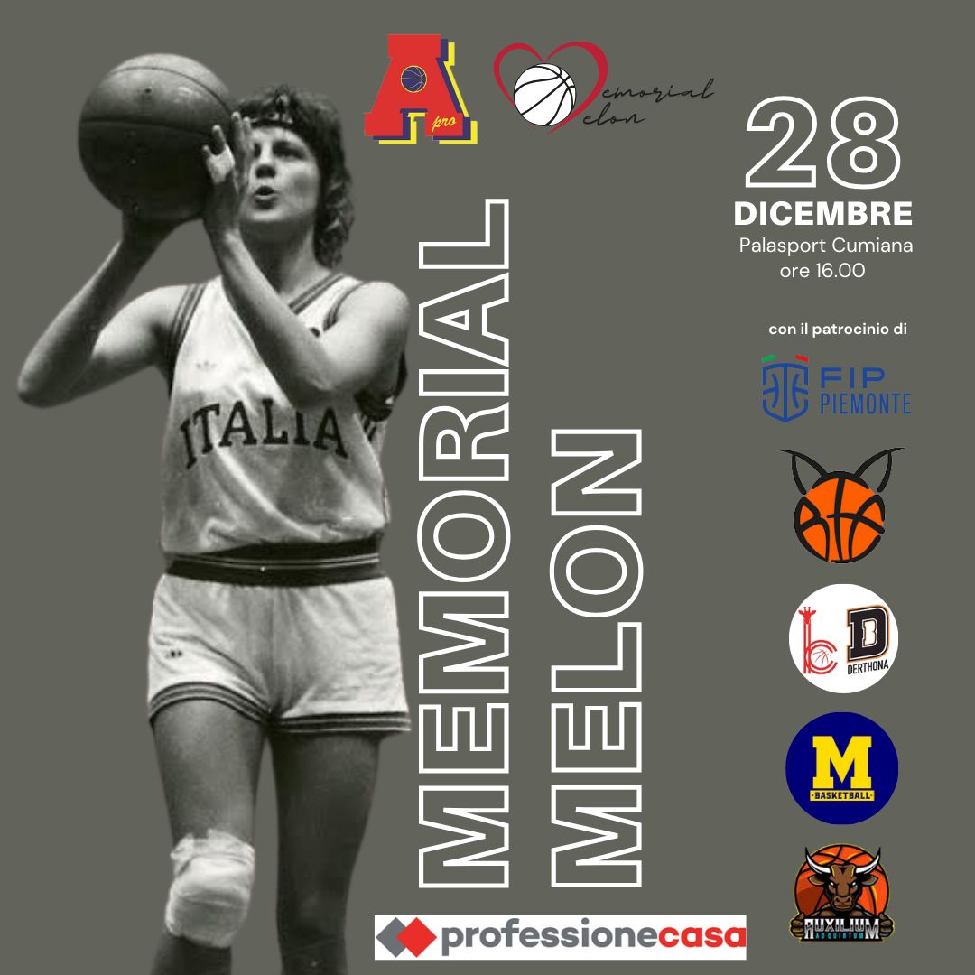 Memorial Mariella Melon a Cumiana il 28 dicembre 2024