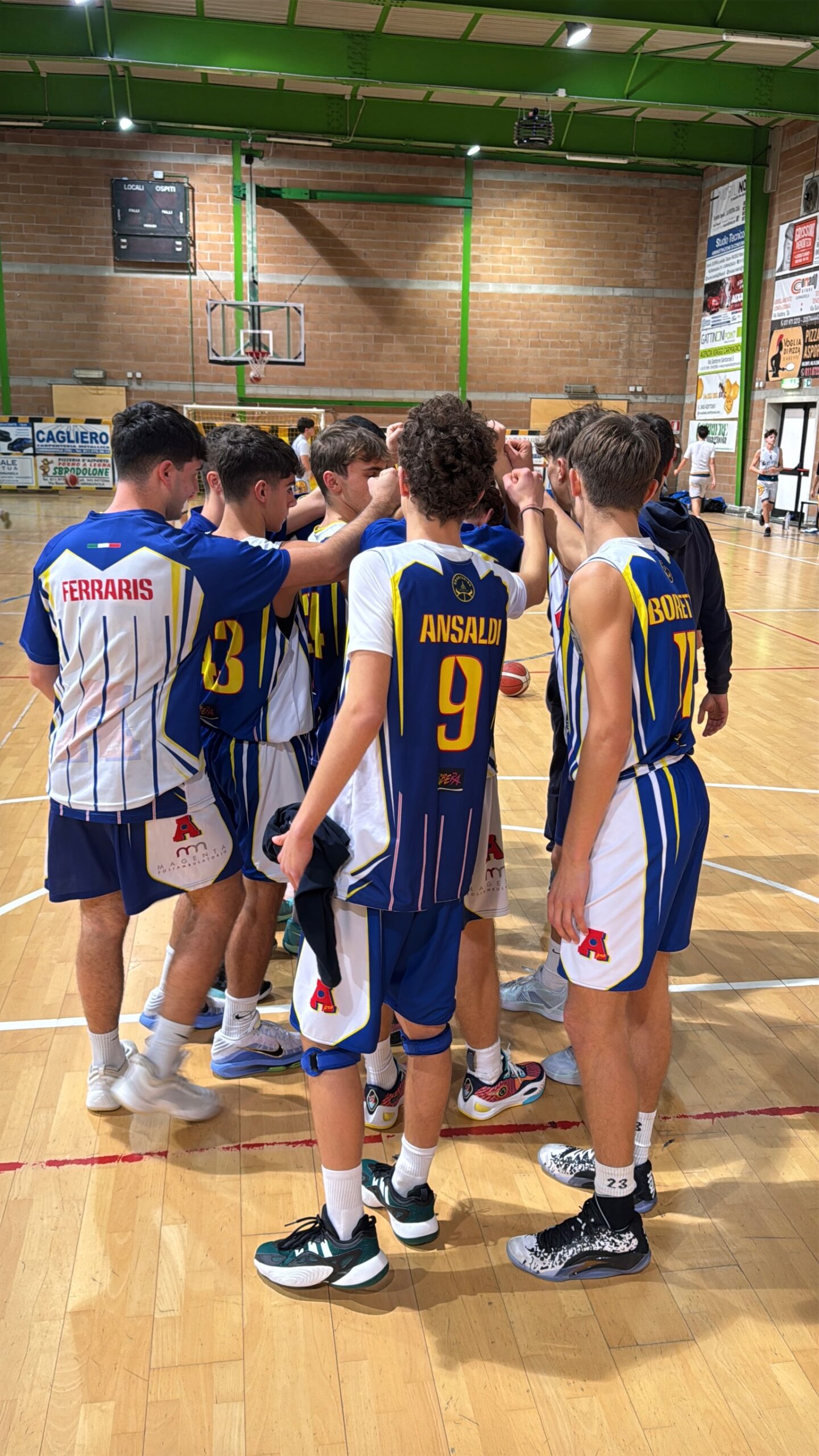 under 17 Gold: Areapro2020 vince a Carmagnola…se il coach cambia, il risultato è lo stesso!