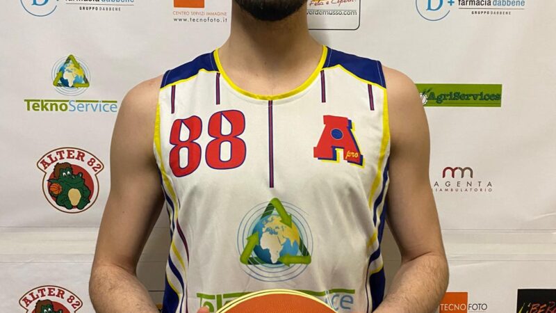Luca Nebiolo il nuovo ingresso nel roster della C di Teknoservice AreaPro2020.