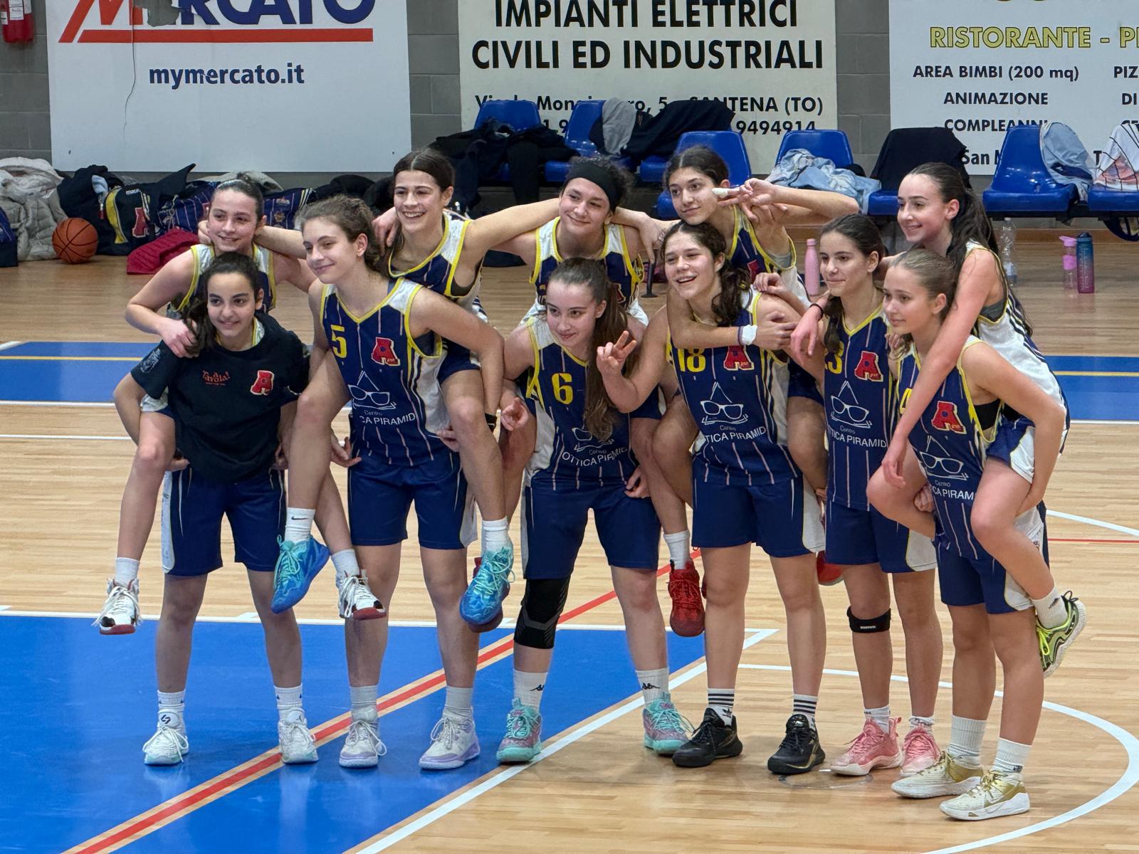Under 14 femminile: AreaPro, è Girone Titolo!
