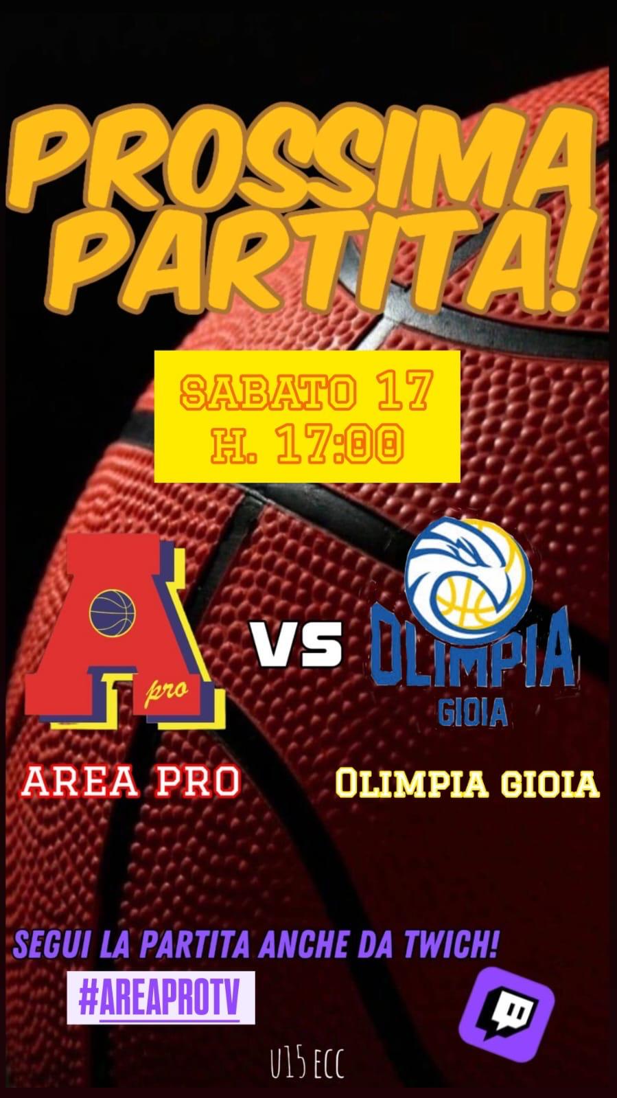 Scauri U15 Eccellenza concentramenti nazionali: due quarti alla pari con Gallarate che vince.Oggi AP2020-Olimpia Gioia diretta AreaProtv