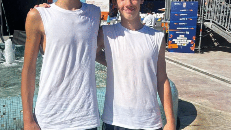 Saracco e Pieroni: finali nazionali u 14 a Riccione
