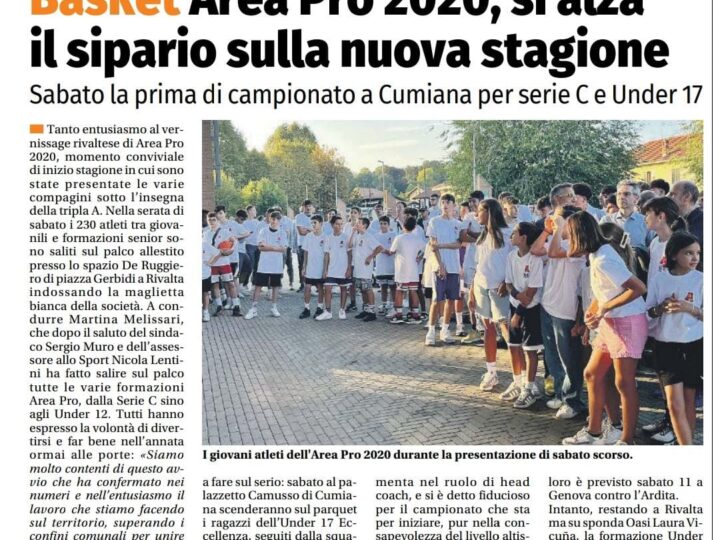 Eco del Chisone: si alza il sipario sulla nuova stagione