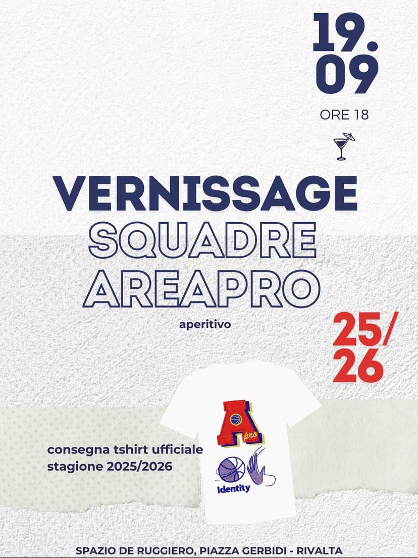 Vernissage squadre AreaPro2020 il 19 sett 2020 a Rivalta
