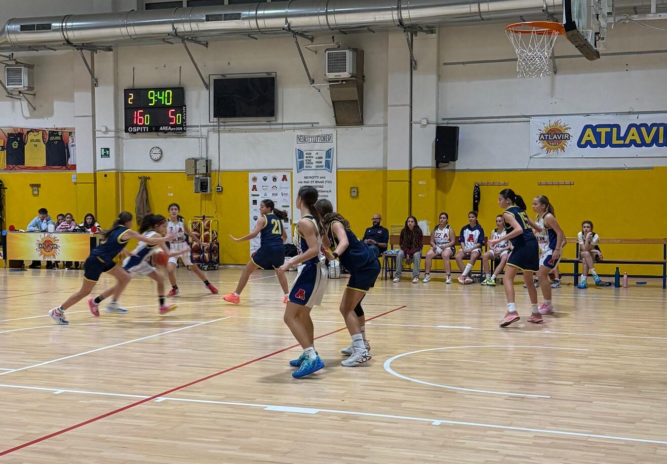 Under 15F, Area Pro ci prova ma cede contro Moncalieri Blu
