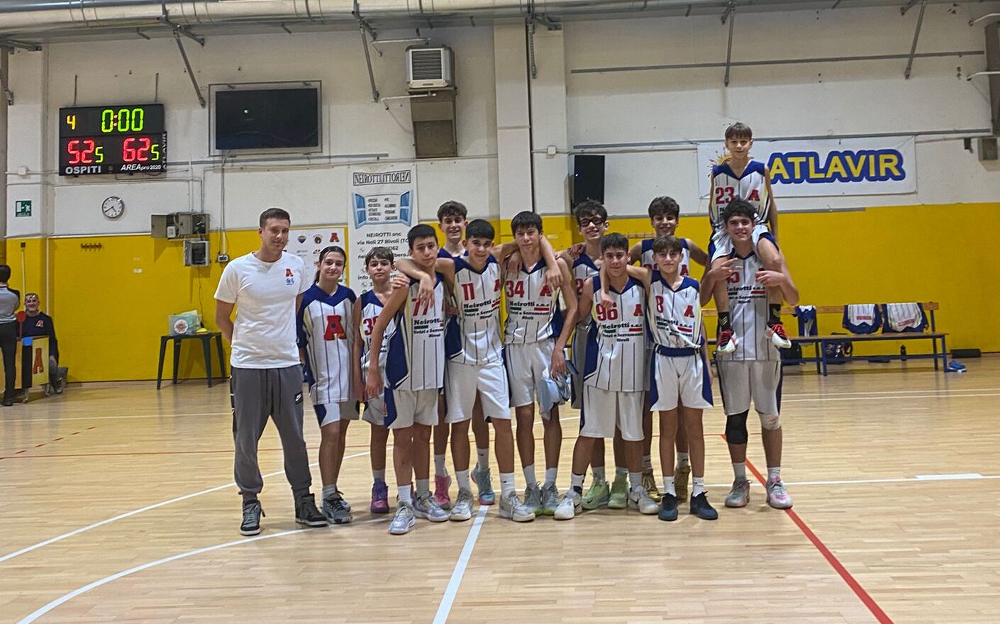 Under 14 Gold, una bella vittoria su Carmagnola