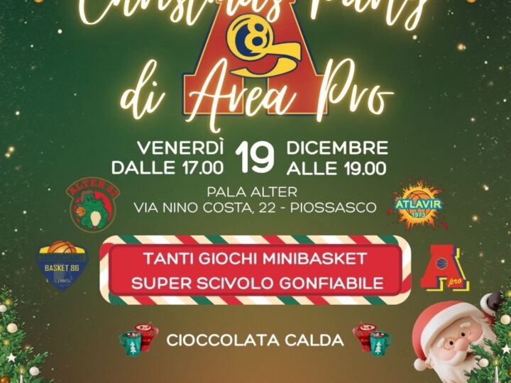 Minibasket, è festa di Natale nella prima tappa piemontese della Coppa Italia Lba