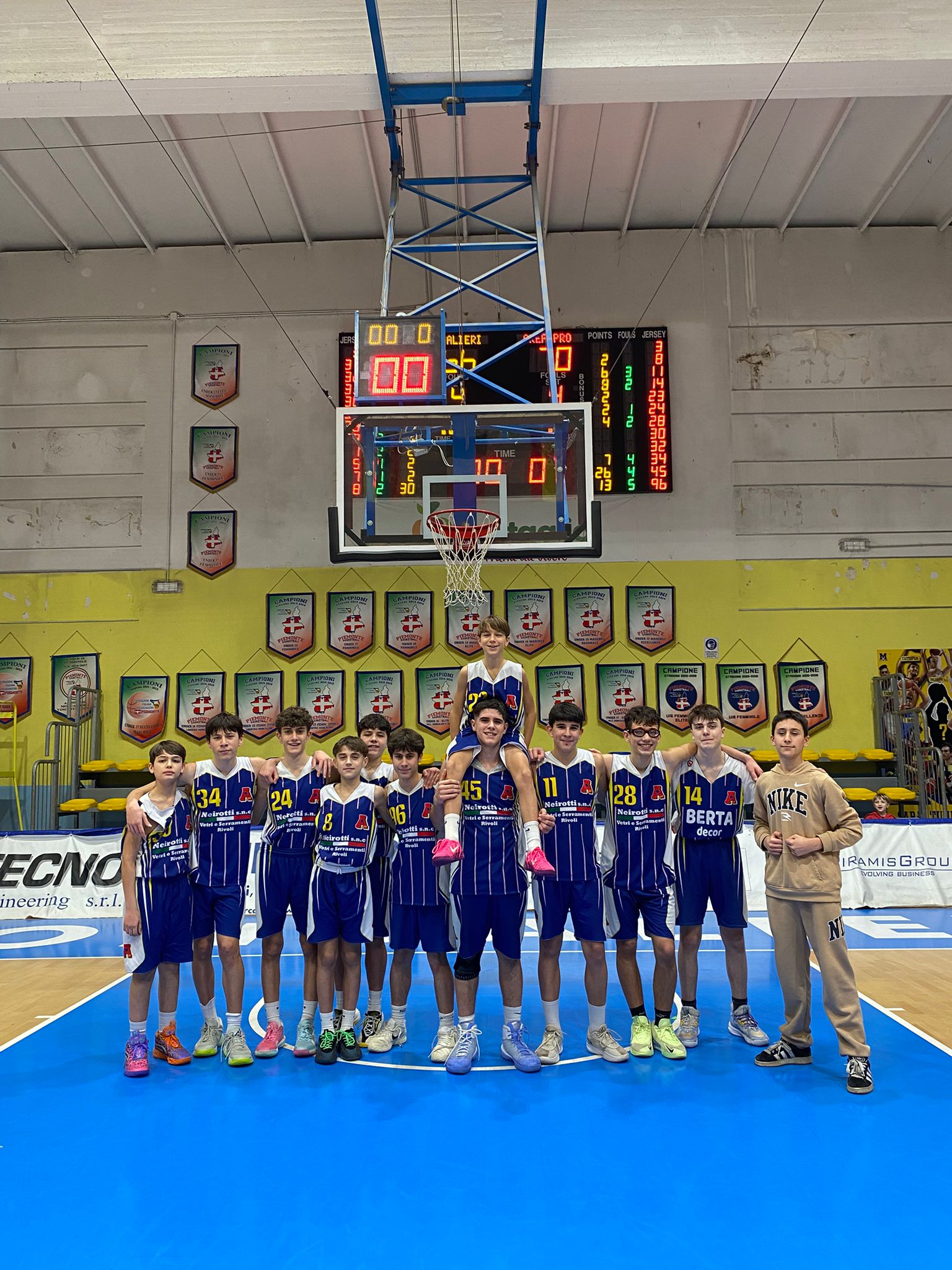 Under 14 Gold, vittoria fondamentale contro Moncalieri per il secondo posto in classifica