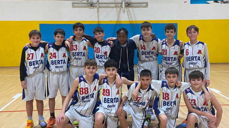 Under 13 Gold, Area Pro vince su Crocetta e consolida il primo posto in classifica