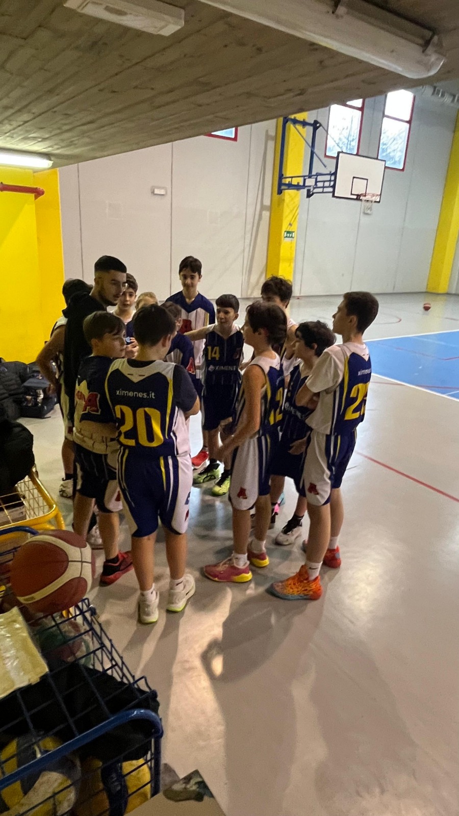 Under 13 Regionale, prova difficile sul campo di Noki Basket, ma il percorso di crescita continua