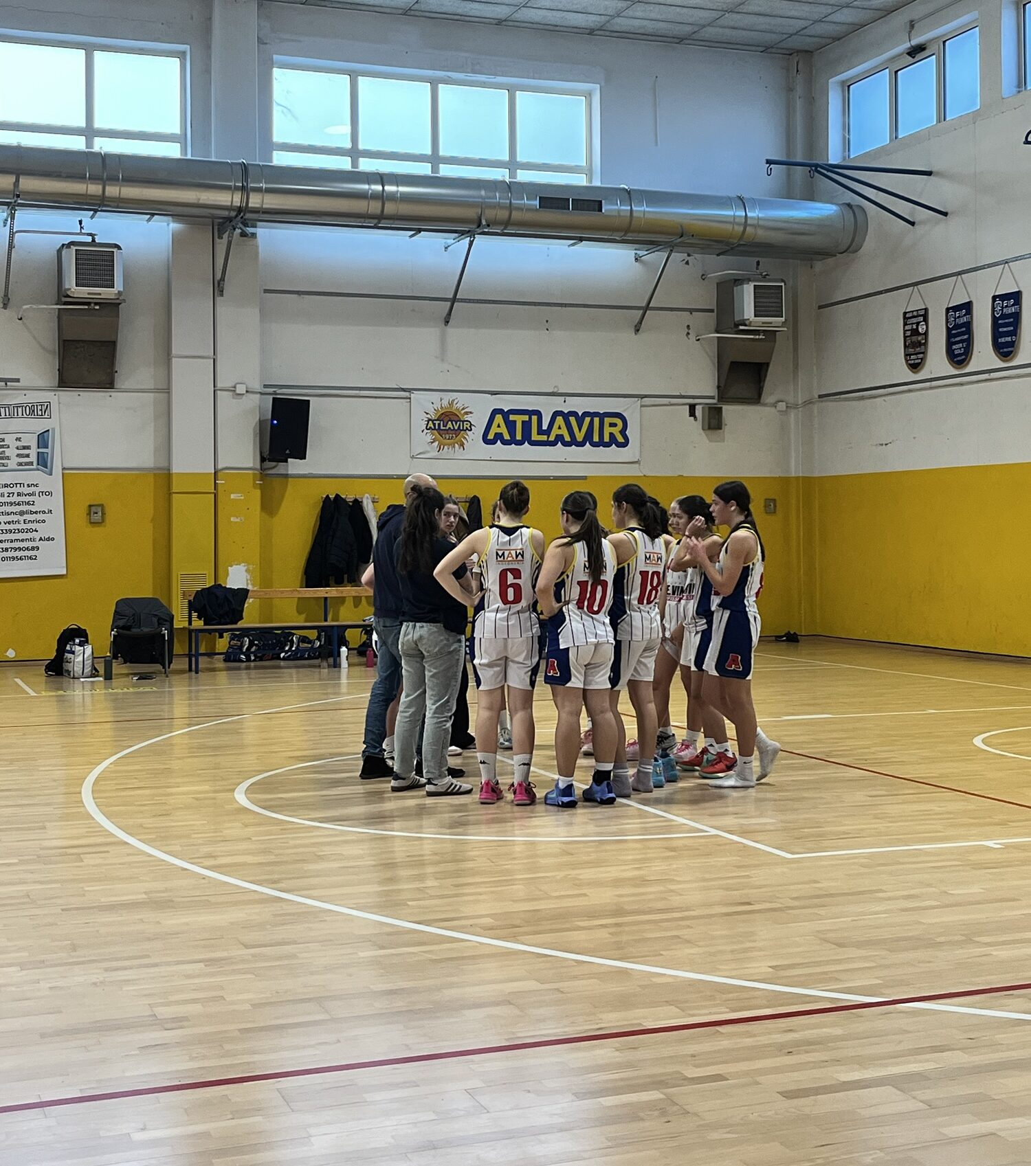 Under 15 Femminile, sconfitta contro la capolista Moncalieri: si chiude la 1ª fase