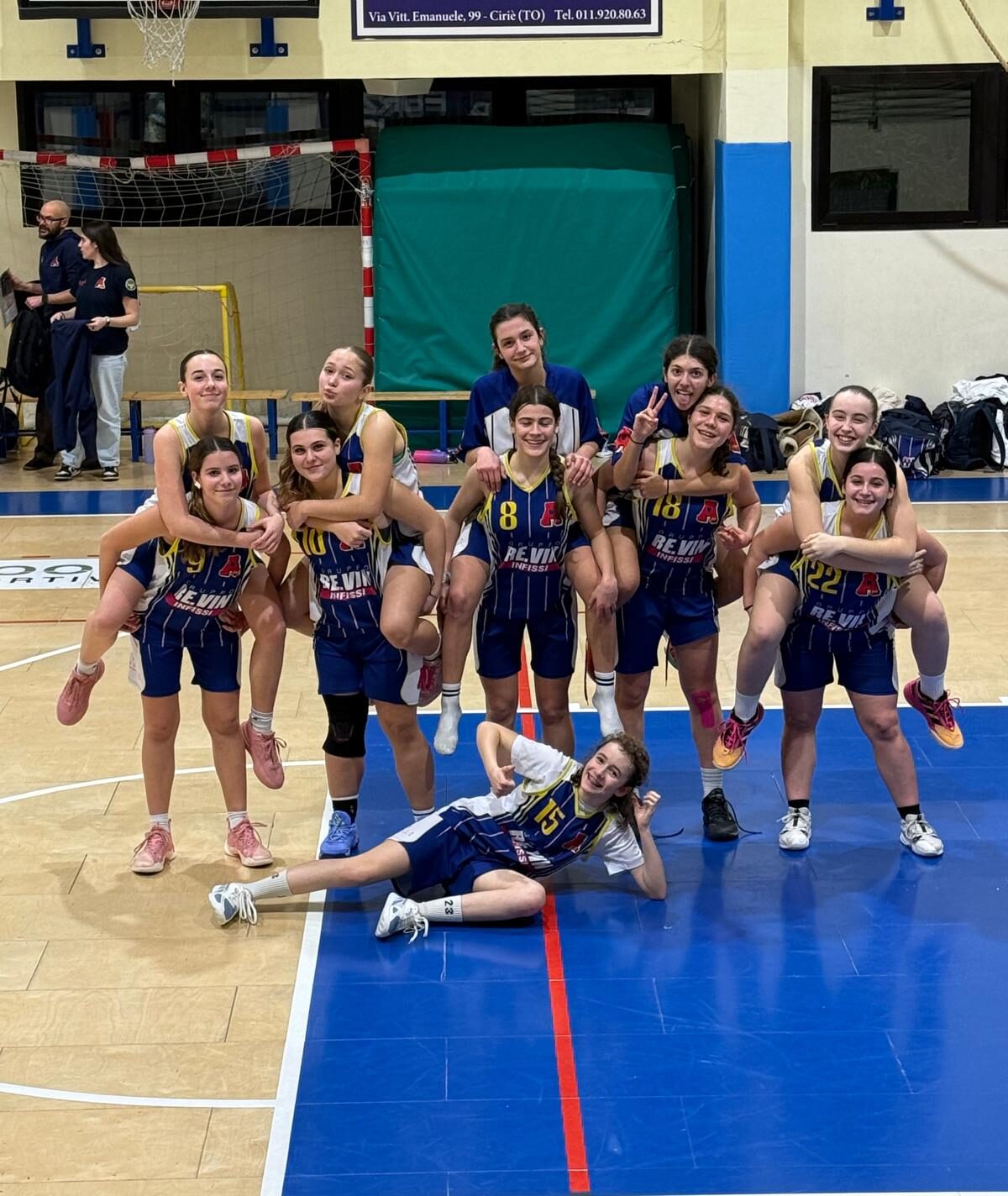 Under 15F, esordio vincente nel girone Titolo contro Ciriè
