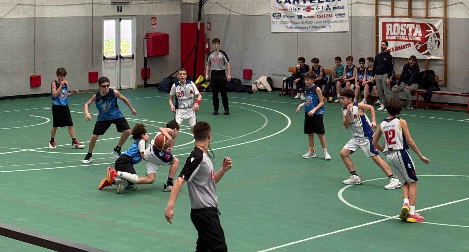 Under 13 Regionale, buoni spunti nonostante la pesante sconfitta contro la capolista Rosta