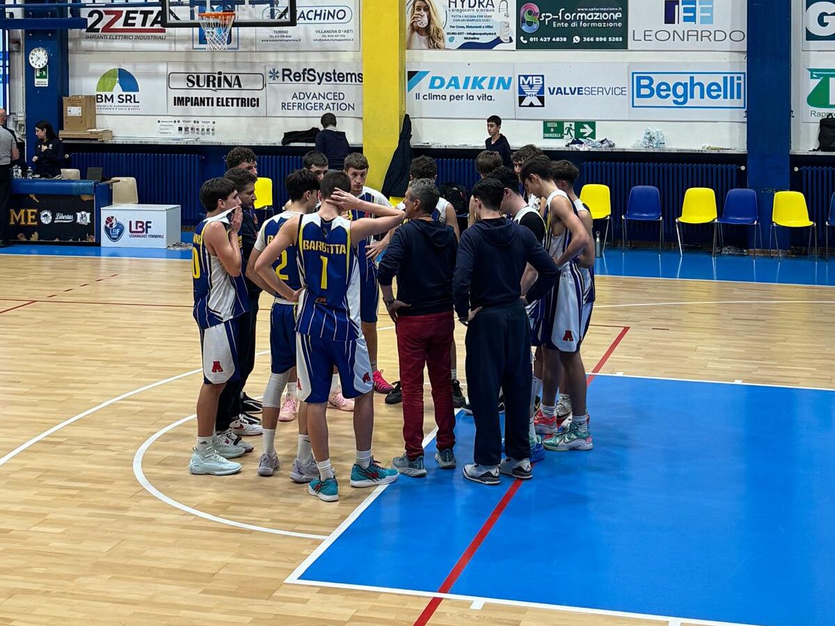 Under 17 Ecc, sconfitta sul campo di Moncalieri dopo una grande rimonta