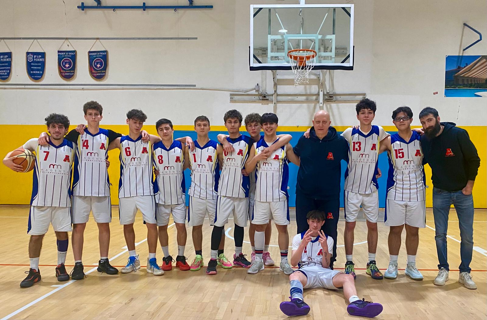 U17 Gold, Vittoria di carattere: Conte Verde Rivoli battuto di un punto al Palasangone