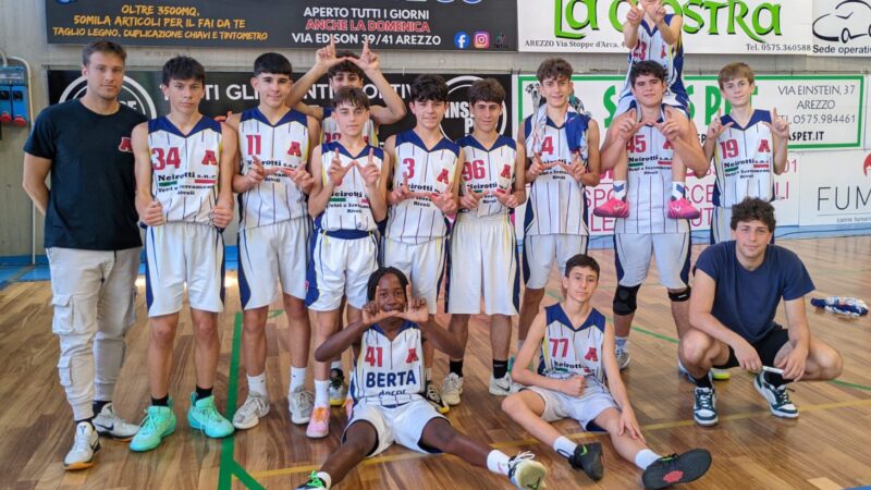 Under 14 Gold: cuore, carattere e 5° posto al Torneo Guidelli di Arezzo