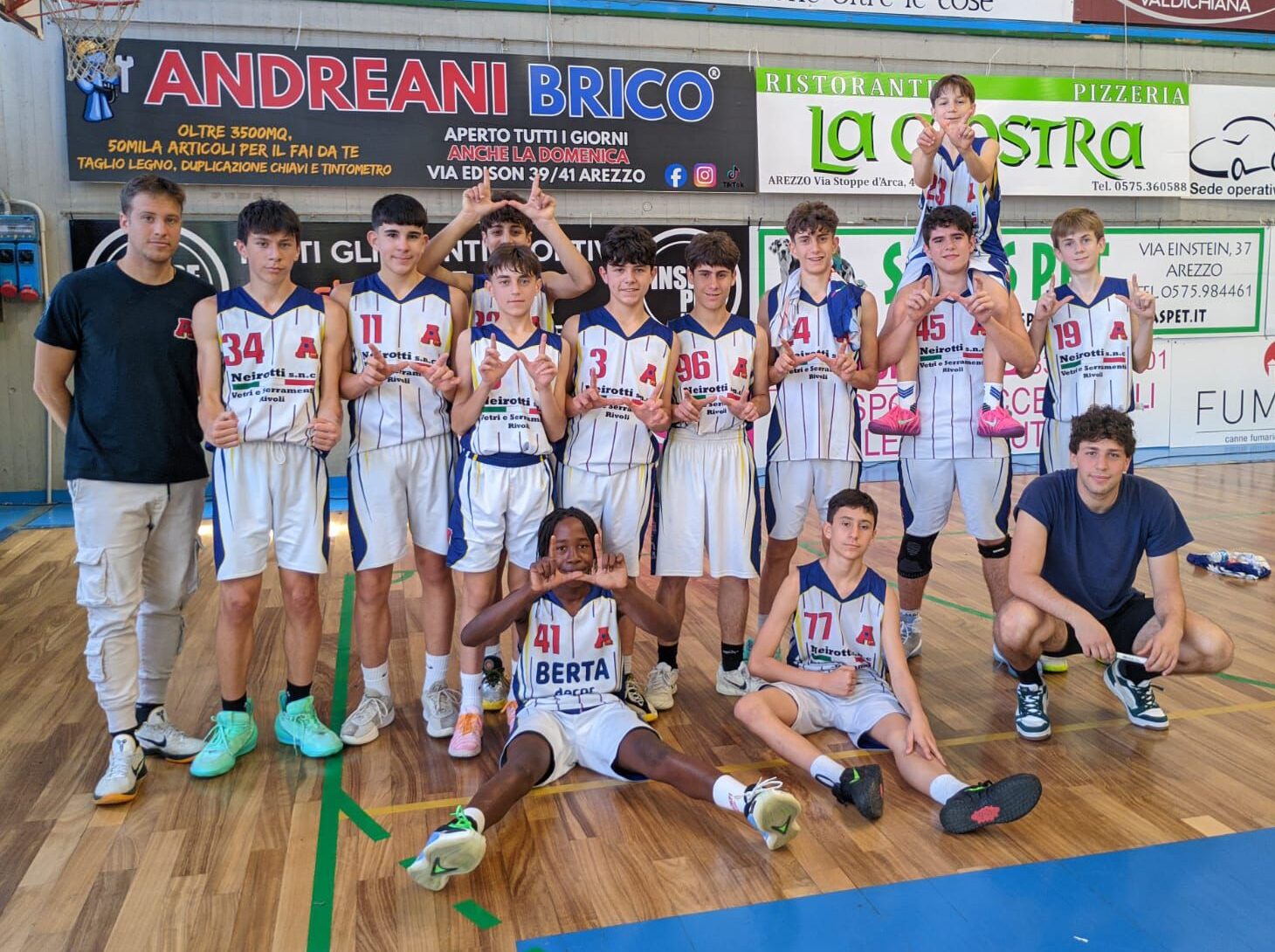 Under 14 Gold: cuore, carattere e 5° posto al Torneo Guidelli di Arezzo