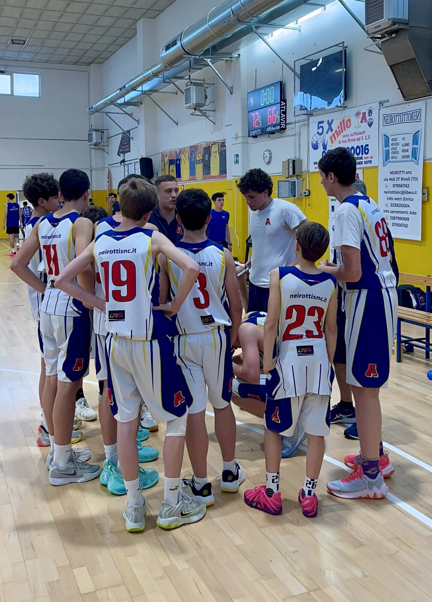 Under 14 Gold, il cuore non basta: Area Pro chiude la stagione con un’impresa sfiorata nei quarti di finale contro Acaja