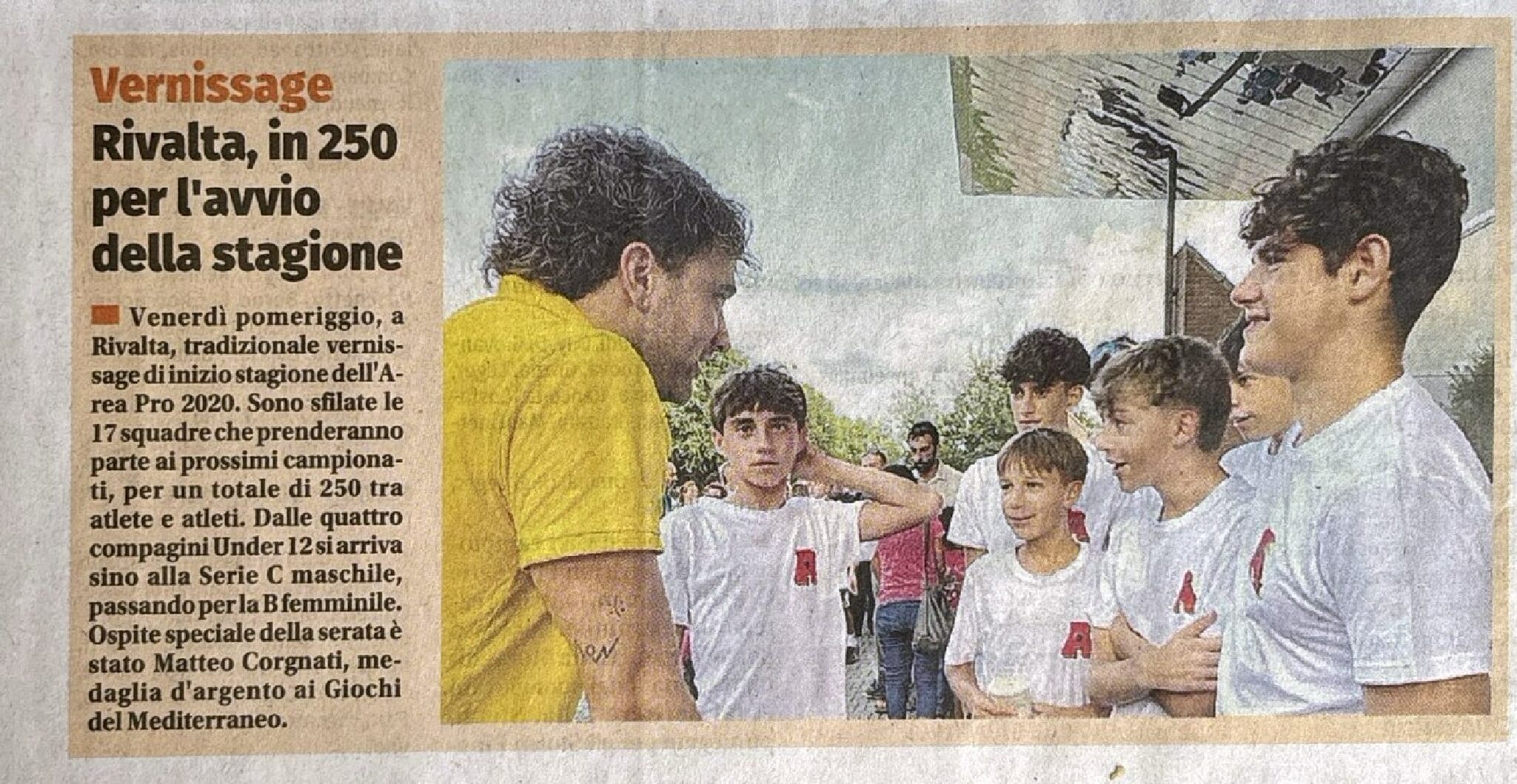Eco del Chisone: Vernissage. Rivalta, in 250 per l’avvio della stagione