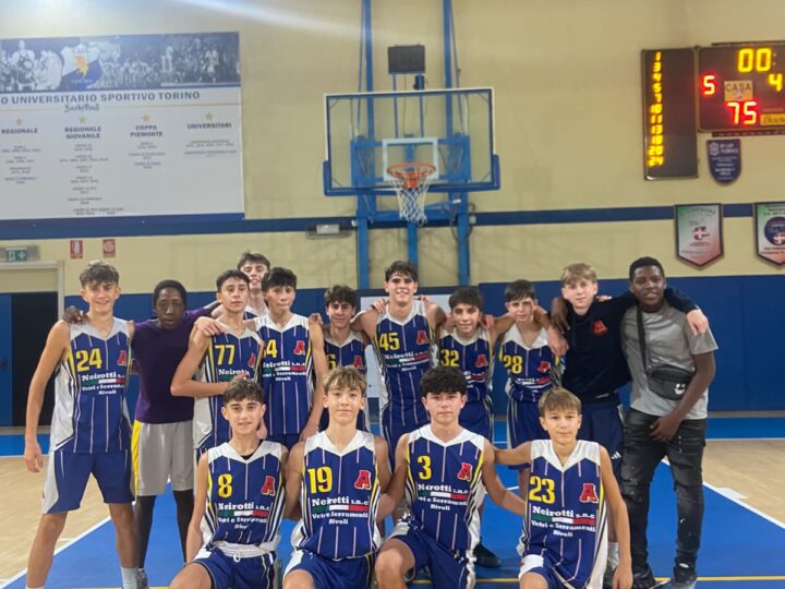 U 15 Eccellenza: vittoria in casa del Cus Torino